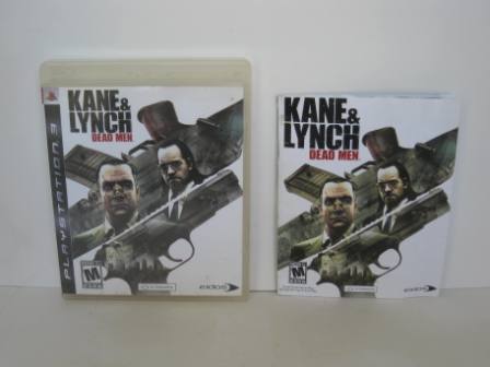 Kane & Lynch: Dead Men (CASE & MANUAL ONLY) - PS3